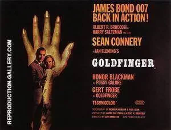 Goldfinger I by James-Bond-007-Posters | Oil Painting Reproduction