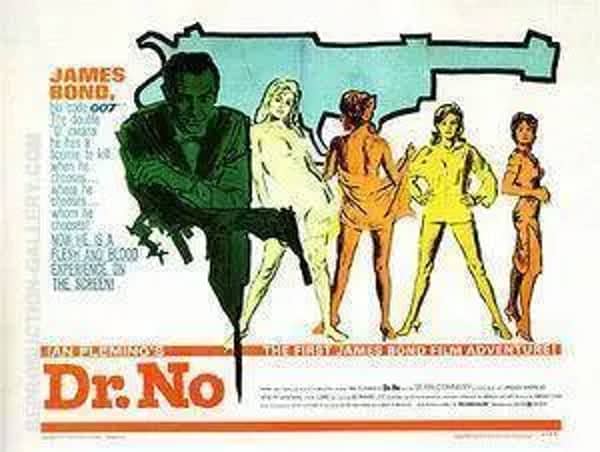 Dr. No -1 by James-Bond-007-Posters | Oil Painting Reproduction