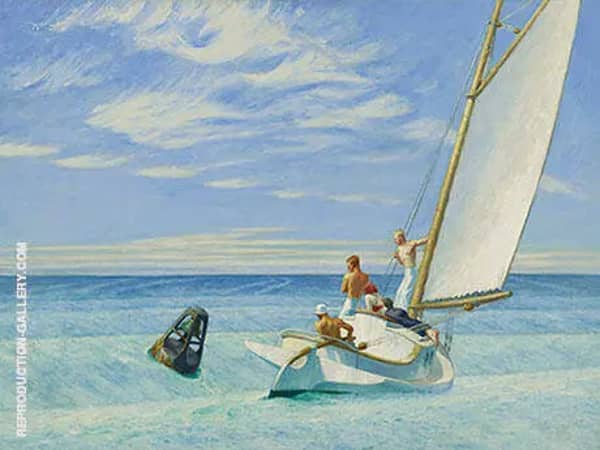 Ground Swell 1939 by Edward Hopper | Oil Painting Reproduction
