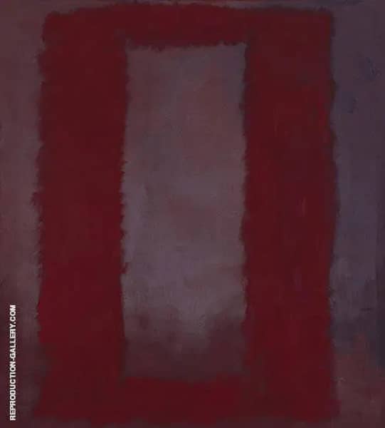 Red on Maroon 1959 1 | Oil Painting Reproduction