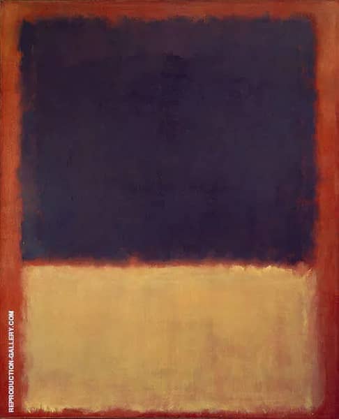 No 203 1954 by Mark Rothko (Inspired By) | Oil Painting Reproduction