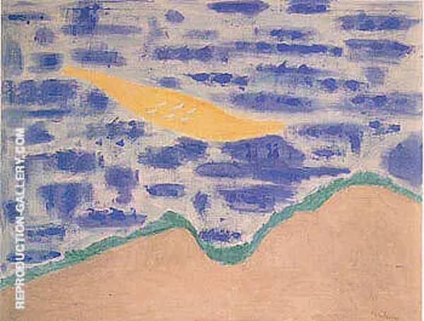 Sandbar and Seabirds by Milton Avery | Oil Painting Reproduction