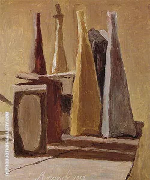 Still Life 1942 by Giorgio Morandi | Oil Painting Reproduction