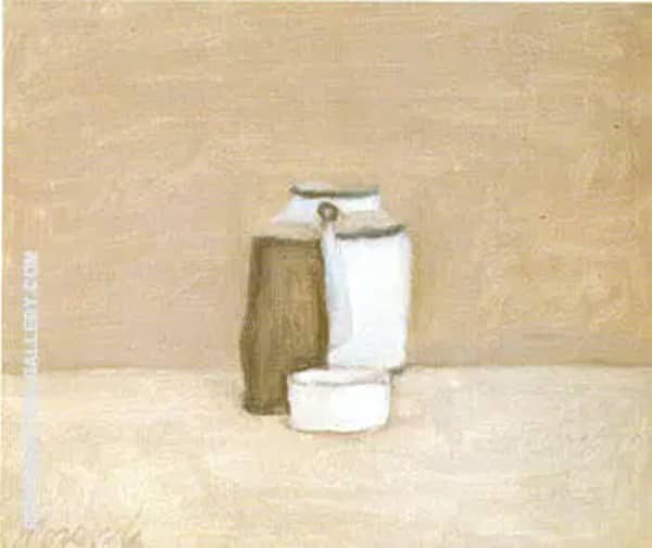 Still Life 1963 by Giorgio Morandi | Oil Painting Reproduction