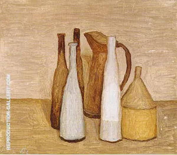 Still Life 1953 by Giorgio Morandi | Oil Painting Reproduction