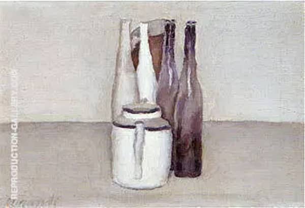 Still Life 1957-3 by Giorgio Morandi | Oil Painting Reproduction