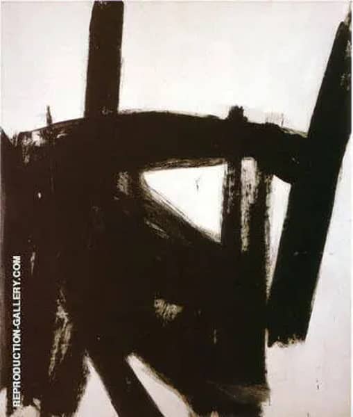 West Brand 1960 by Franz Kline | Oil Painting Reproduction