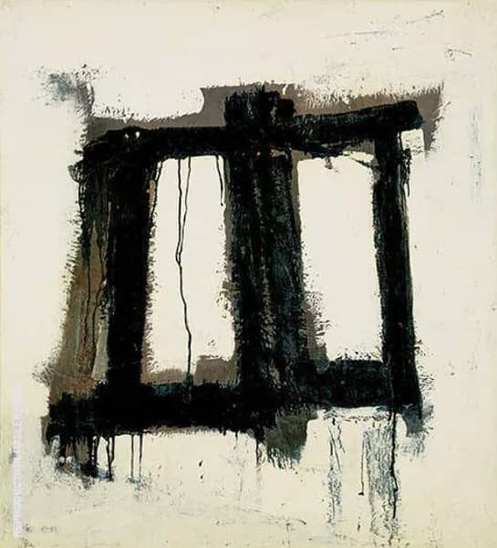 Thorpe 1951 by Franz Kline | Oil Painting Reproduction