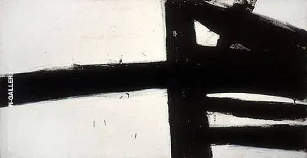 Hazelton 1957 by Franz Kline | Oil Painting Reproduction