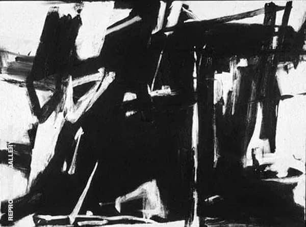 Cupola 1958 by Franz Kline | Oil Painting Reproduction