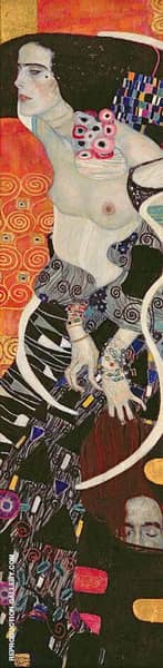 Judith II Salome 1909 by Gustav Klimt | Oil Painting Reproduction