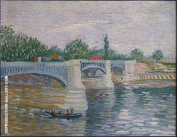 The Seine with the Pont de la Grande Jatte 1887 | Oil Painting Reproduction