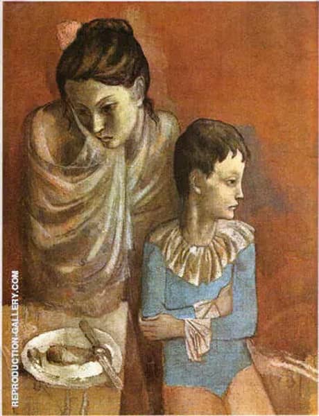 Mother and Child 1905 by Pablo Picasso | Oil Painting Reproduction