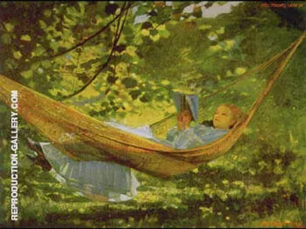 Sunlight and Shadow 1872 by Winslow Homer | Oil Painting Reproduction