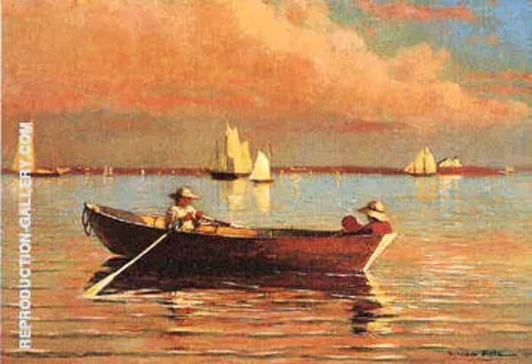 Gloucester Harbour 1873 by Winslow Homer | Oil Painting Reproduction