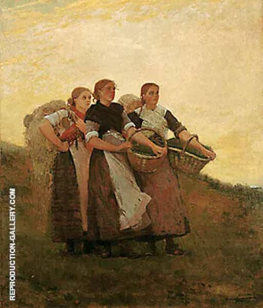 Hark the Lark 1882 by Winslow Homer | Oil Painting Reproduction