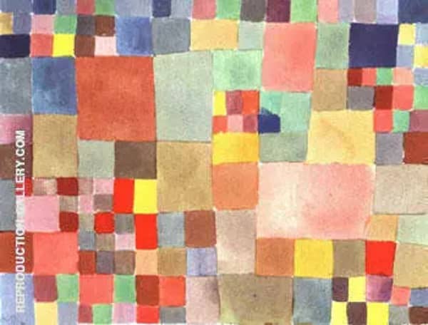 Flora on the Sand 1927 by Paul Klee | Oil Painting Reproduction