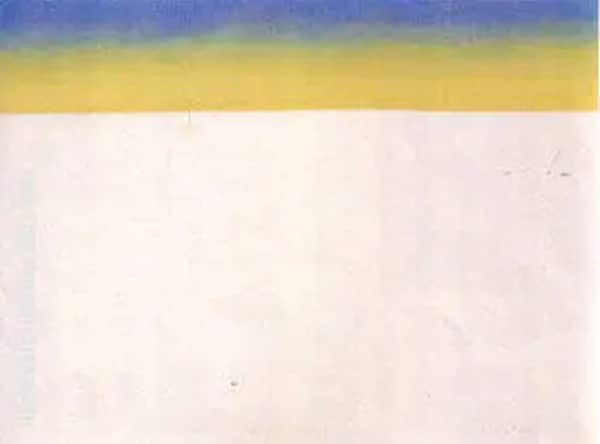 Sky above Flat White Cloud II | Oil Painting Reproduction