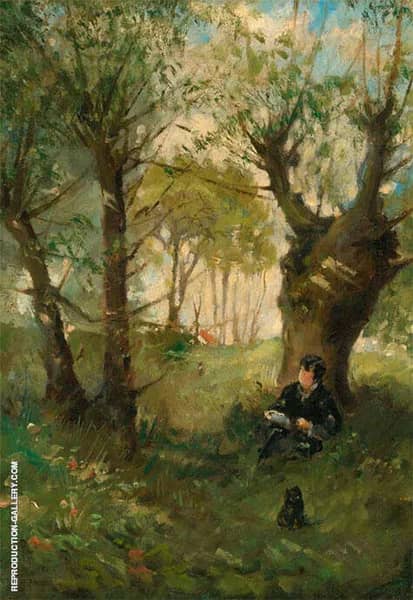 Old Path at Auvers 1863 by Berthe Morisot | Oil Painting Reproduction