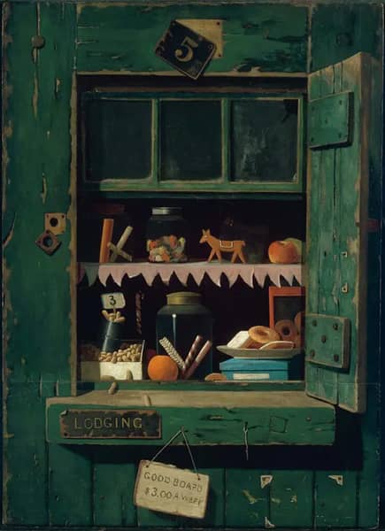 The Poor Man's Store 1885 | Oil Painting Reproduction