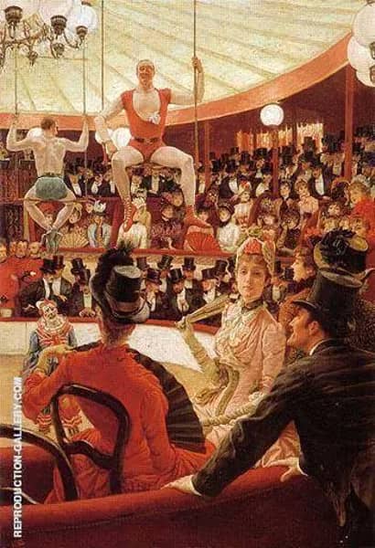 Women of Paris The Circus Lover c1883 | Oil Painting Reproduction