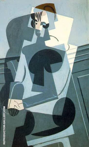 Portraite of Josette Gris by Juan Gris | Oil Painting Reproduction