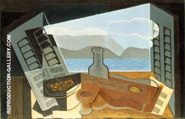The Open Window 1921 by Juan Gris | Oil Painting Reproduction