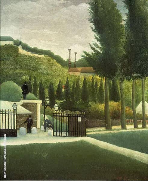 Toll Station 1890 by Henri Rousseau | Oil Painting Reproduction