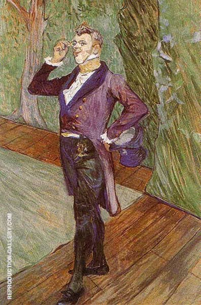 Henry Samary 1889 by Henri De Toulouse Lautrec | Oil Painting Reproduction