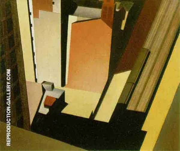 Church Street El 1920 by Charles Sheeler | Oil Painting Reproduction