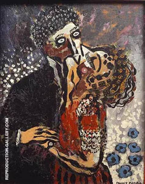 The Kiss c1923 by Francis Picabia | Oil Painting Reproduction