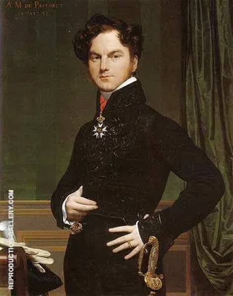 Amedee David Comte de Pastoret 1826 | Oil Painting Reproduction