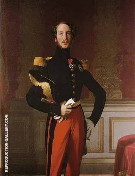Ferdinand Philippe Louis Charles Henri Duc d Orleans 1842 | Oil Painting Reproduction