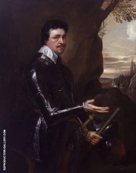 Thomas Wentworth Eari of Strafford by Van Dyck | Oil Painting Reproduction