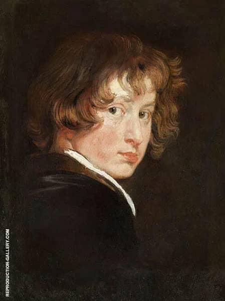 Self portrait 1613 by Van Dyck | Oil Painting Reproduction