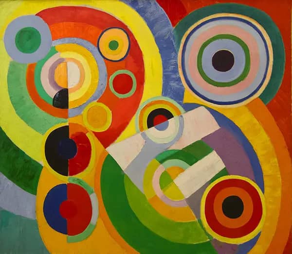 Rhythm Joie de Vivre 1930 by Robert Delaunay | Oil Painting Reproduction
