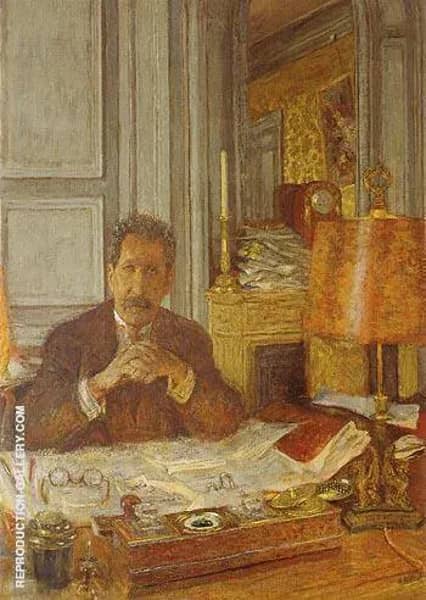 Portrait of Philippe Berthelot 1928 | Oil Painting Reproduction