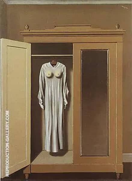 Philosophy in the Boudoir by Rene Magritte | Oil Painting Reproduction