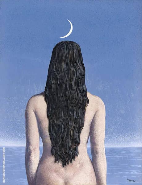 The Evening Gown 1954 by Rene Magritte | Oil Painting Reproduction