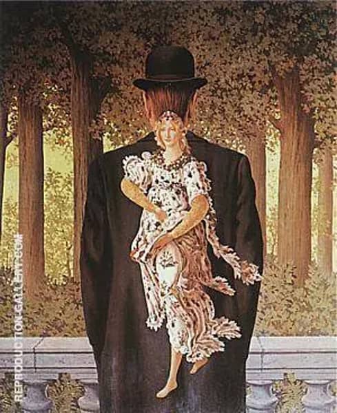 The Ready-Made Bouquet, 1956 by Rene Magritte | Oil Painting Reproduction