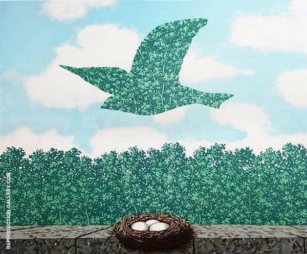 Le Printemps - Spring 1965 by Rene Magritte | Oil Painting Reproduction