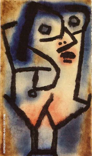 The Second Siren in Alto 1939 by Paul Klee | Oil Painting Reproduction
