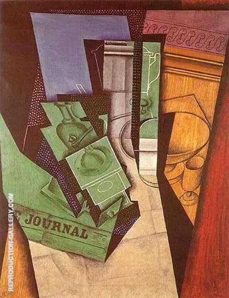 Breakfast 1915 by Juan Gris | Oil Painting Reproduction
