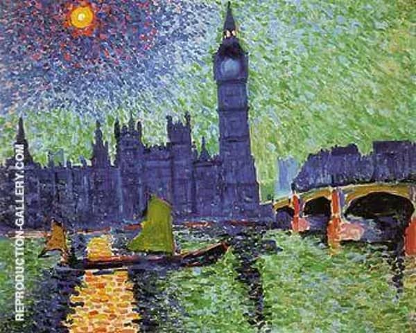 Big Ben London 1906 by Andre Derain | Oil Painting Reproduction