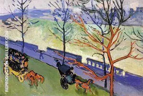 Victoria Embankment 1906 2 by Andre Derain | Oil Painting Reproduction