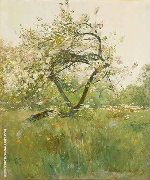 Peach Blossoms Villiers le Bel 1887 | Oil Painting Reproduction