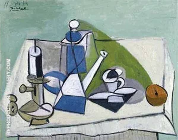 Nature Morte a la Cafetiere 1944 | Oil Painting Reproduction
