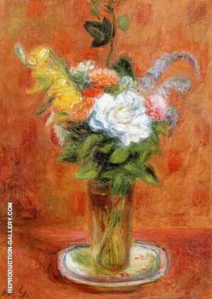 White Rose and Other Flowers 1937 | Oil Painting Reproduction