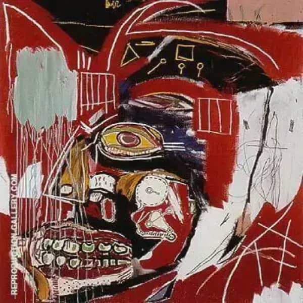 In This Case 1983 by Jean Michel Basquiat | Oil Painting Reproduction