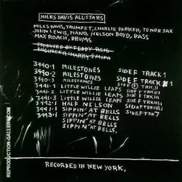 Discography Two 1983 by Jean Michel Basquiat | Oil Painting Reproduction